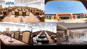 निर्माणाधीन संसद् भवनमा शपथग्रहण तयारी अन्तिम चरणमा