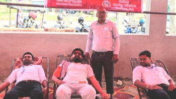 परवानीपुर गाउँपालिकाद्वारा गणतन्त्र दिवसको अवसरमा आकस्मिक रक्तदान कार्यक्रम सम्पन्न