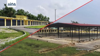 बाराको कोल्हबीमा अत्याधुनिक हाटबजार निर्माण अन्तिम चरणमा