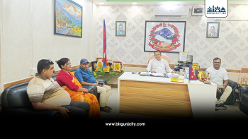 जानकी महिला जागरण समाजले लैङ्गिक हिंसा न्यूनीकरणका लागि वीरगंज उपमेयरसँग गर्‍यो छलफल