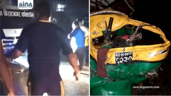 धनुषामा यात्रुवाहक बसको ठक्करबाट चार जनाको मृत्यु, दुई बालबालिका गम्भीर घाइते