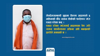 लेनदेन मुद्दाका फरार प्रतिवादी पक्राउ