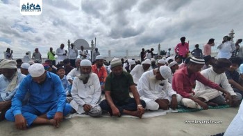 वीरगंजमा खडेरी हटाउन मुस्लिम समुदायद्वारा इस्तिस्का नमाज अदा