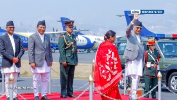 प्रधानमन्त्री केपी शर्मा ओली थाइल्याण्डतर्फ प्रस्थान