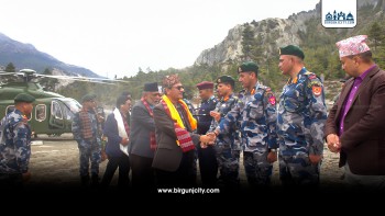 सशस्त्र प्रहरी बल विपद् उद्धारमा अब्बल बन्दै गएको छः गृहमन्त्री लेखक