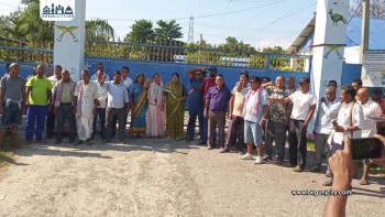 सप्तरीको कृष्णासवरण गाउँपालिकामा अनिश्चितकालीन धर्ना, जनप्रतिनिधिहरूको राजिनामा माग