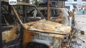 सर्लाहीका आधा दर्जन पालिकामा आगजनी र तोडफोडपछि सेवा ठप्प