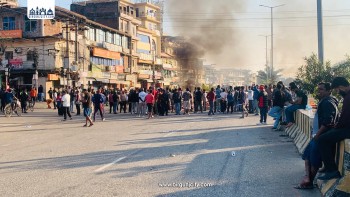 दोषिलाई कार्वाही नगरेको भन्दै सिमरामा विहानदेखि प्रदर्शन