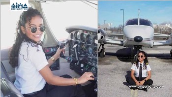 पर्साकी आयुषा कापरी बनी जिल्लाकी सबैभन्दा कान्छी महिला पाइलट