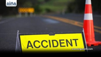 सर्लाहीको ईश्वरपुरमा सवारी दुर्घटना, एक जनाको मृत्यु, तीन जना घाइते