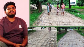 सिम्रौनगढ नगरपालिका–७ मा गुणस्तरहिन सडक निर्माण, रडमै कवाड प्रयोग