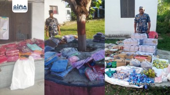 बारामा करिब १० लाख ५५ हजार रुपैयाँबराबरको सामान बरामद