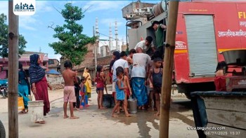 वीरगञ्जको पानी संकटमा सखुवा प्रसौनीले चलायो मानवताको बारुण यन्त्र