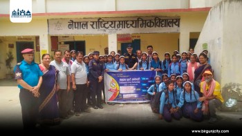 कुम्हालटोल सामुदायिक प्रहरीद्वारा बिर्ता वडा प्रहरीको सहकार्यमा साइबर अपराध सम्बन्धी प्रशिक्षण सम्पन्न