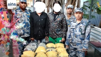 वीरगञ्जबाट नेपाल-भारत मैत्री बसमा गाँजासहित दुई भारतीय नागरिक पक्राउ