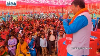 टेढामा हरि पन्तको समर्थनमा ठूलो समूहले राष्ट्रिय स्वतन्त्र पार्टी प्रवेश