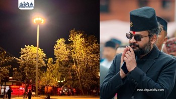 काठमाडौंमा १२ स्थानमा ‘हाई मास्ट लाइट’ जडान, दसैँअघि ६२ वटा जडान हुने