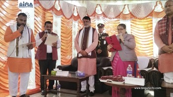 मधेसमा नयाँ नेतृत्व: मुख्यमन्त्री सोनल र दुई मन्त्रीले लिए शपथ