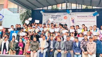 पढाइसँगै खेलकुदमा ध्यान दिन आवश्यक : शिक्षा प्रमुख यादव