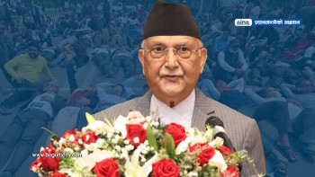 शिक्षकहरूलाई प्रधानमन्त्रीको आह्वान: सडकमा सुत्न पर्दैन, वार्तामा आउनुस्