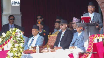 राष्ट्रपति पौडेलको आह्वान: जिम्मेवारीबोधका साथ सबै मिलेर देश विकासमा समर्पित बनौँ