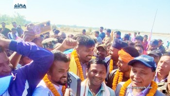 कुलमान घिसिङ र बब्लु गुप्ता तथा जेन–जी अगुवाहरूले कमला पुल निरीक्षण,  तत्काल नयाँ पुल निर्माण गर्ने प्रतिवद्धता