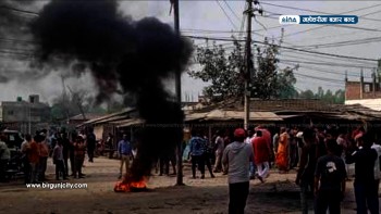 महोत्तरीमा सुन पसल लुटपाट, व्यापारीले गरे बजार बन्द