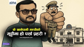 के खानेपानी मन्त्रीकाे मुठ्ठीमा हाे पर्सा प्रहरी ?