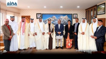 आर्थिक विकास र पर्यटन सहकार्यका लागि कतारी उद्योगी व्यवसायीको टोली नेपालमा