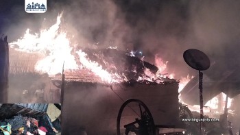 पर्साको पकहामैनपुरमा मध्यरातको आगलागी, लाखौंको क्षति