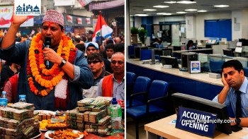 पर्सामा उम्मेदवारको लाखौं खर्च, बैंक खाता अहिलेसम्म खाली