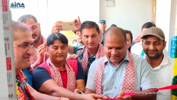 नेपाल पत्रकार महासंघ मधेश प्रदेश समितिको नवनिर्मित कार्यालयको जनकपुरमा भव्य उद्घाटन