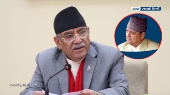 प्रचण्डको टिप्पणी : "ज्ञानेन्द्र शाहको बुद्धि छैन"