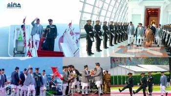 विदेश भ्रमण सकेर फर्किए प्रधानमन्त्री ओली, विमानस्थलमा सञ्चारकर्मीसँग साक्षात्कार नगरी प्रस्थान