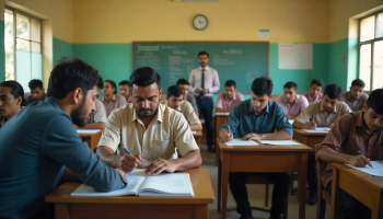 एसईई परीक्षामा चिट चोर्न सहयोग गर्ने निरीक्षक सहित दुई जना पक्राउ