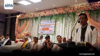 ‘घुमौं मधेश, बुझौं मधेश’ कार्यक्रम वीरगञ्जमा सम्पन्न मधेशमा १ लाख रोजगारी सिर्जना गर्ने लक्ष्य : मन्त्री कुशवाहा